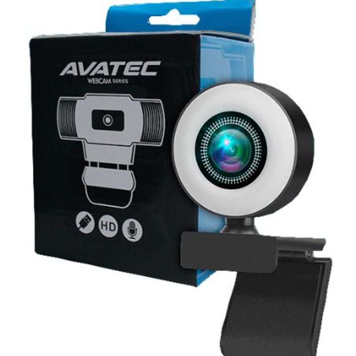 AVATEC - CAMARA WEB AVATEC HD 1080P CCM-2200BW