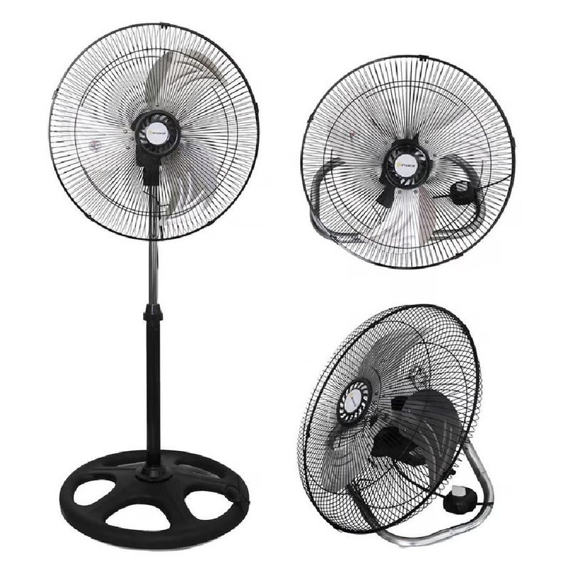 IMACO - Ventilador Imaco FSM370 18" 3 en 1 Pedestal, Pared o Mesa 57 Watts