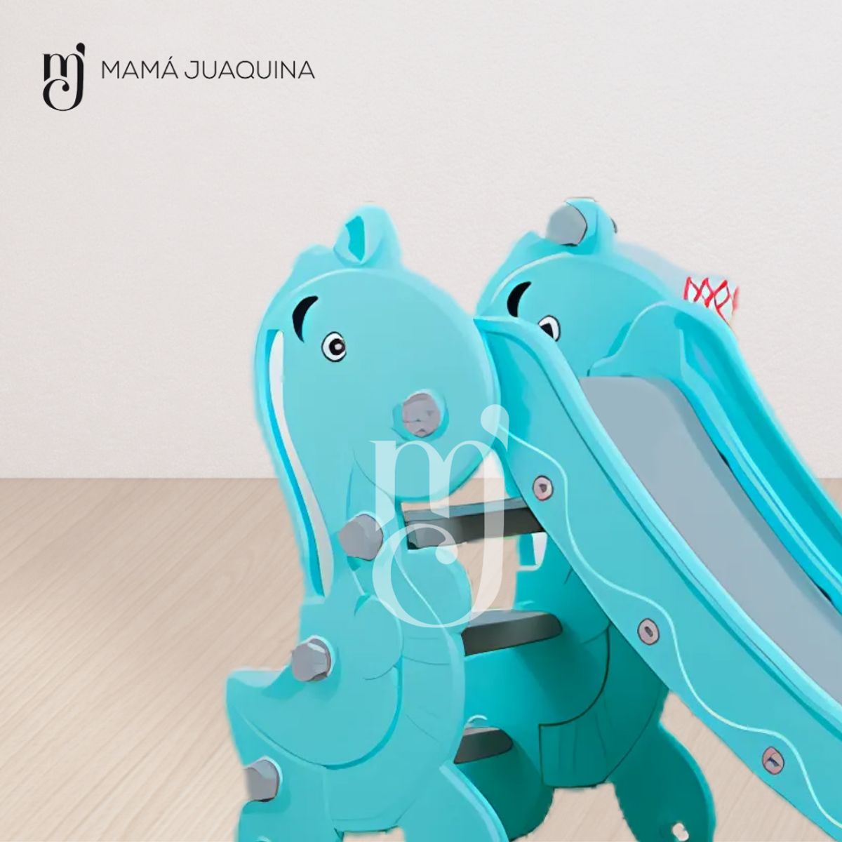 BABY KING - Tobogán para Niños «SUCARINE» con Cesta Azul