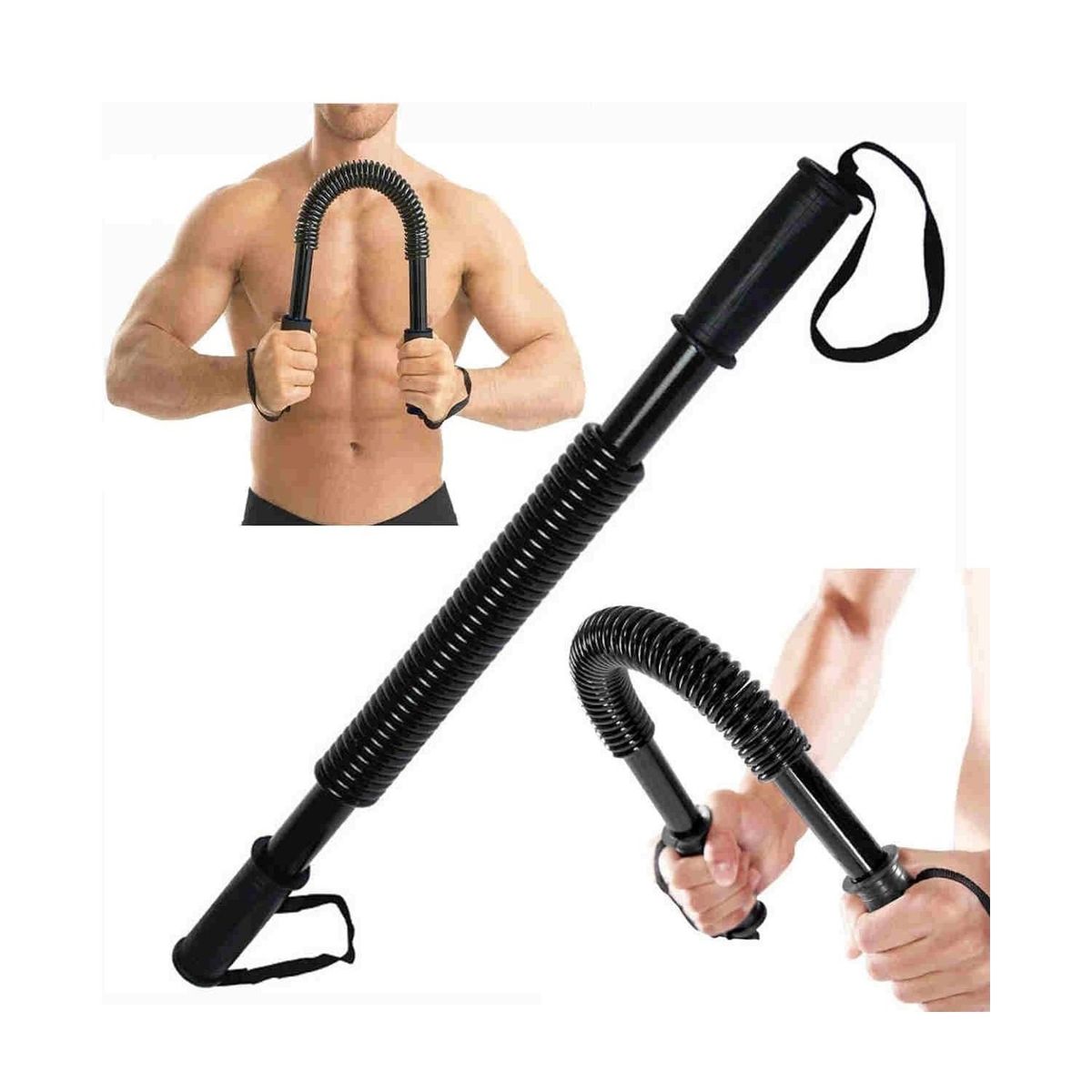 GENERICO - Barra De Torsion Ejercicios Power Twister 40 Kg Pectorales