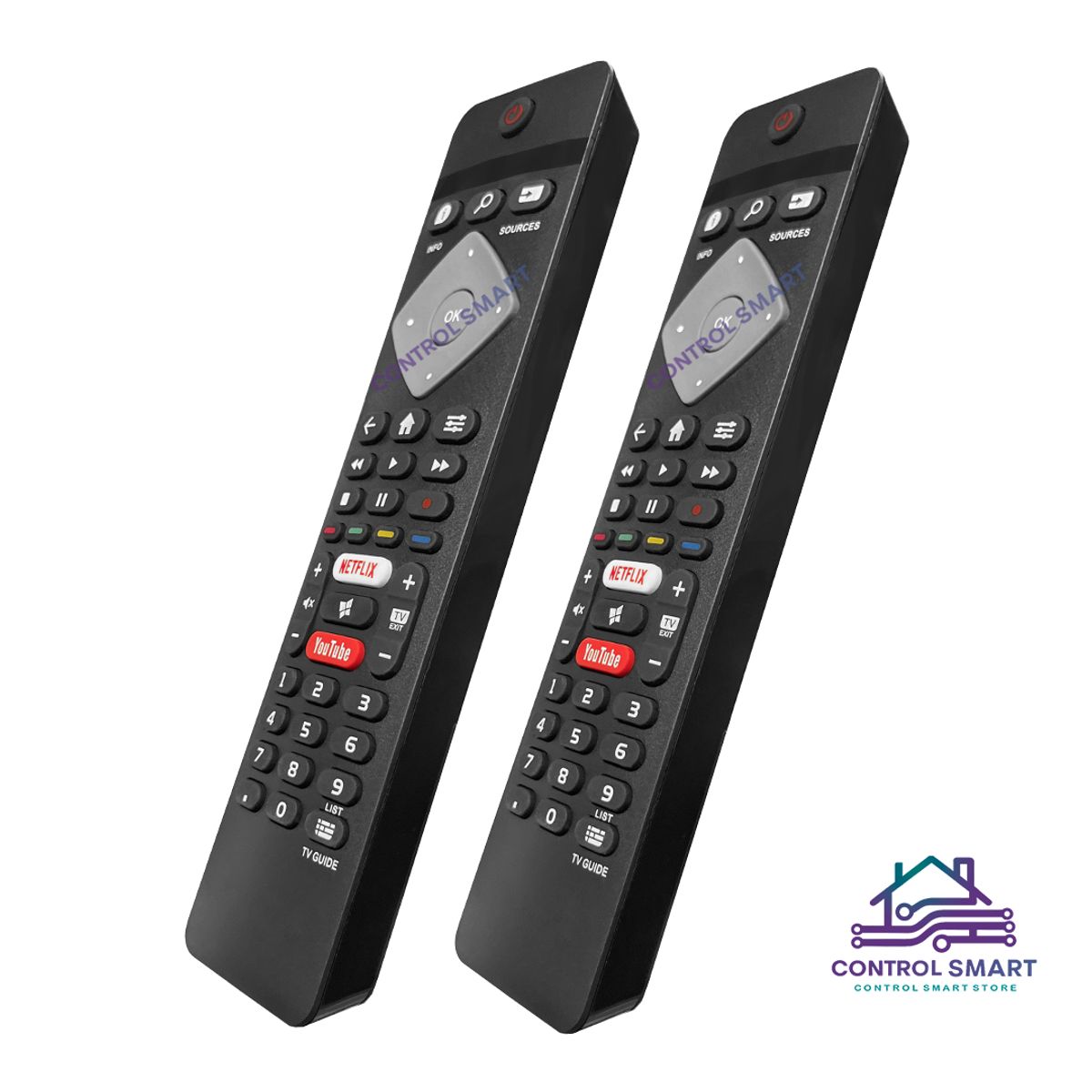 GENERICO - Control Remoto Compatible para Smart TV Philips