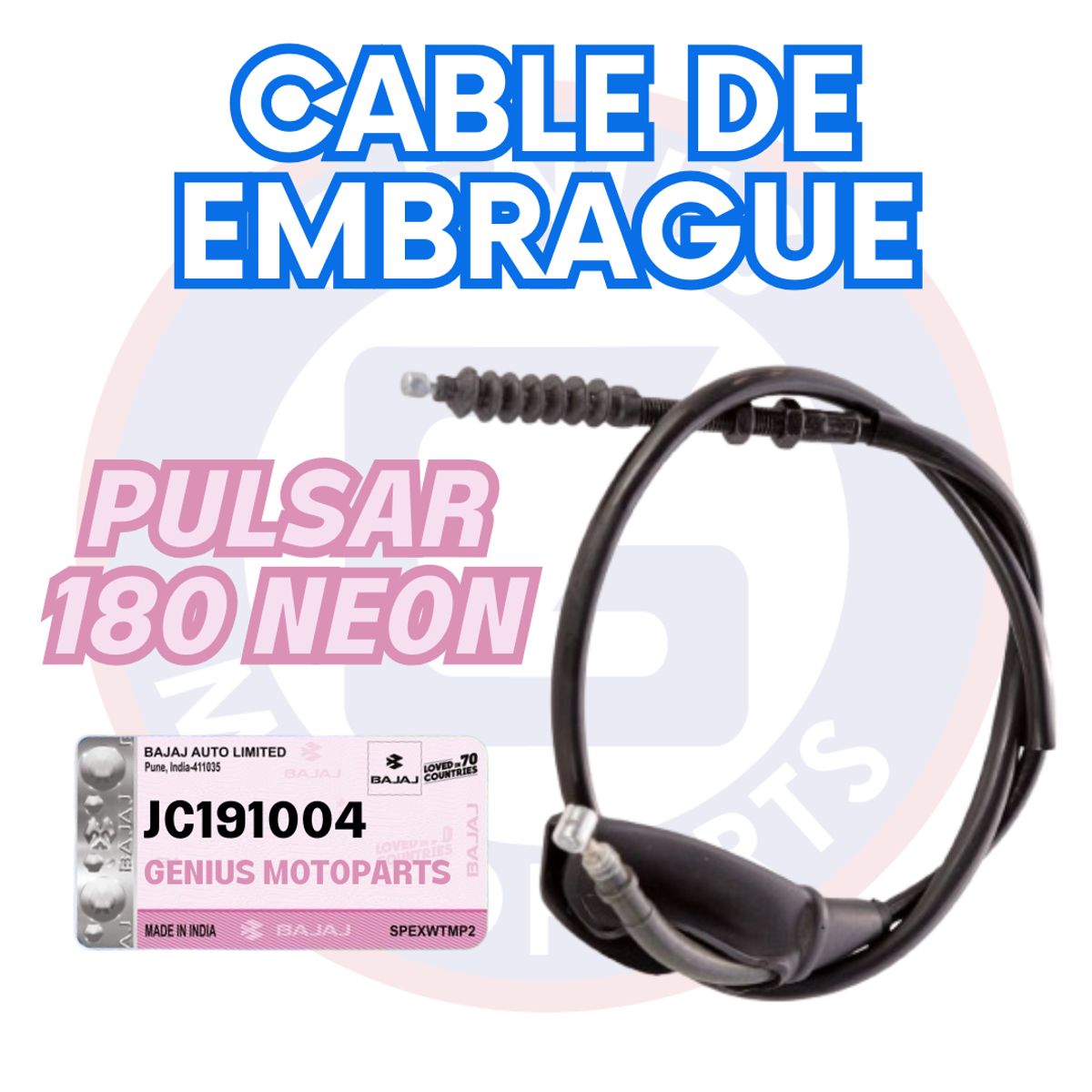 BAJAJ - CABLE DE EMBRAGUE PULSAR 180 NEON