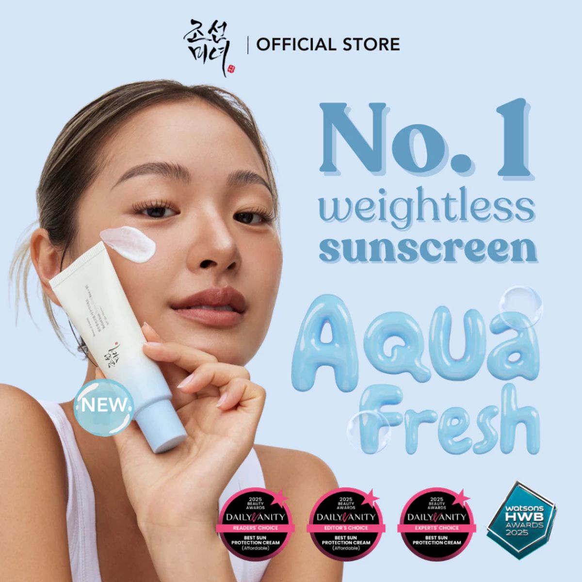 BEAUTY OF JOSEON - Beauty Of Joseon Relief Sun Aqua-Fresh Rice + B5 50ml Bloqueador Solar