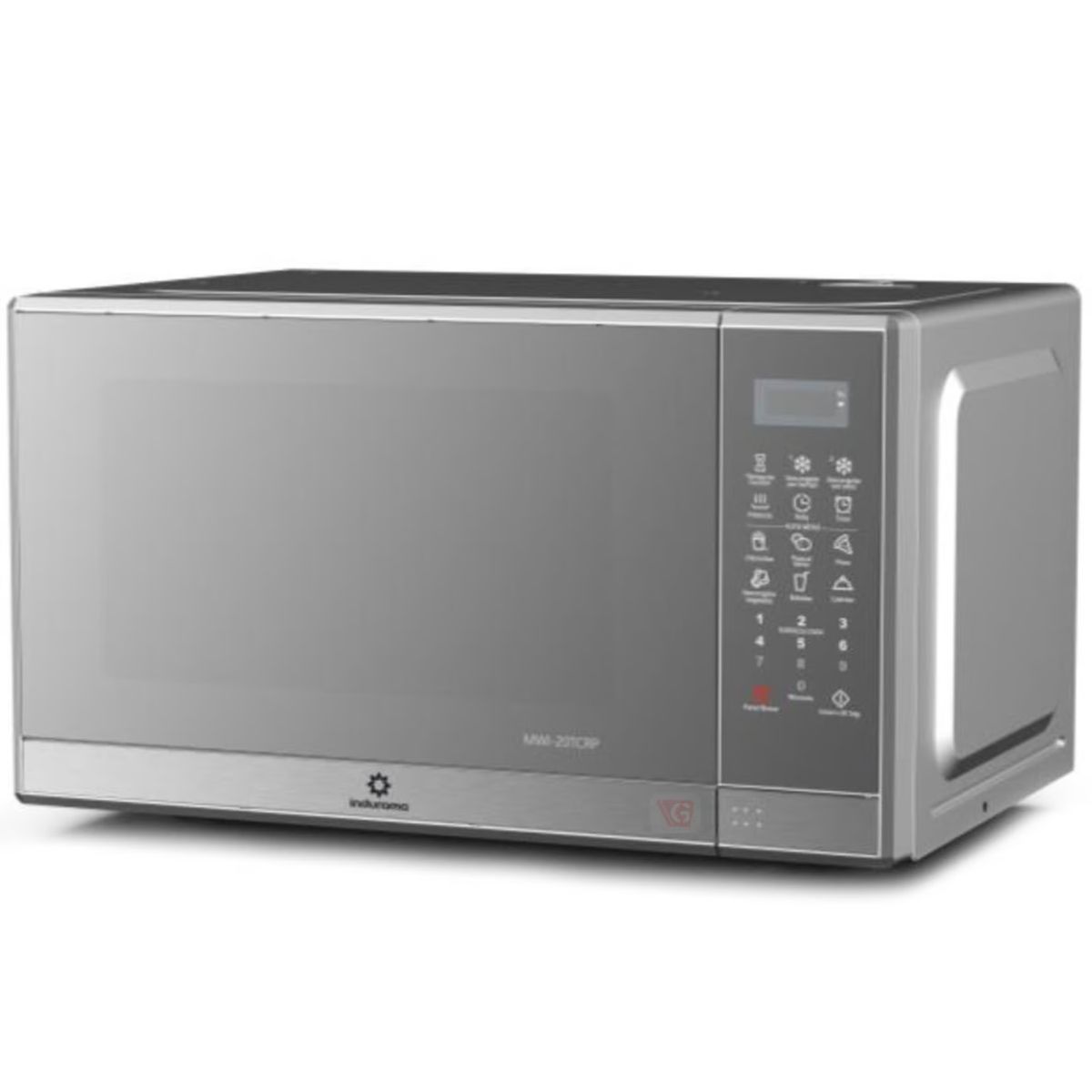 INDURAMA - Horno microonda Indurama 20LT MWI-20TCRP croma