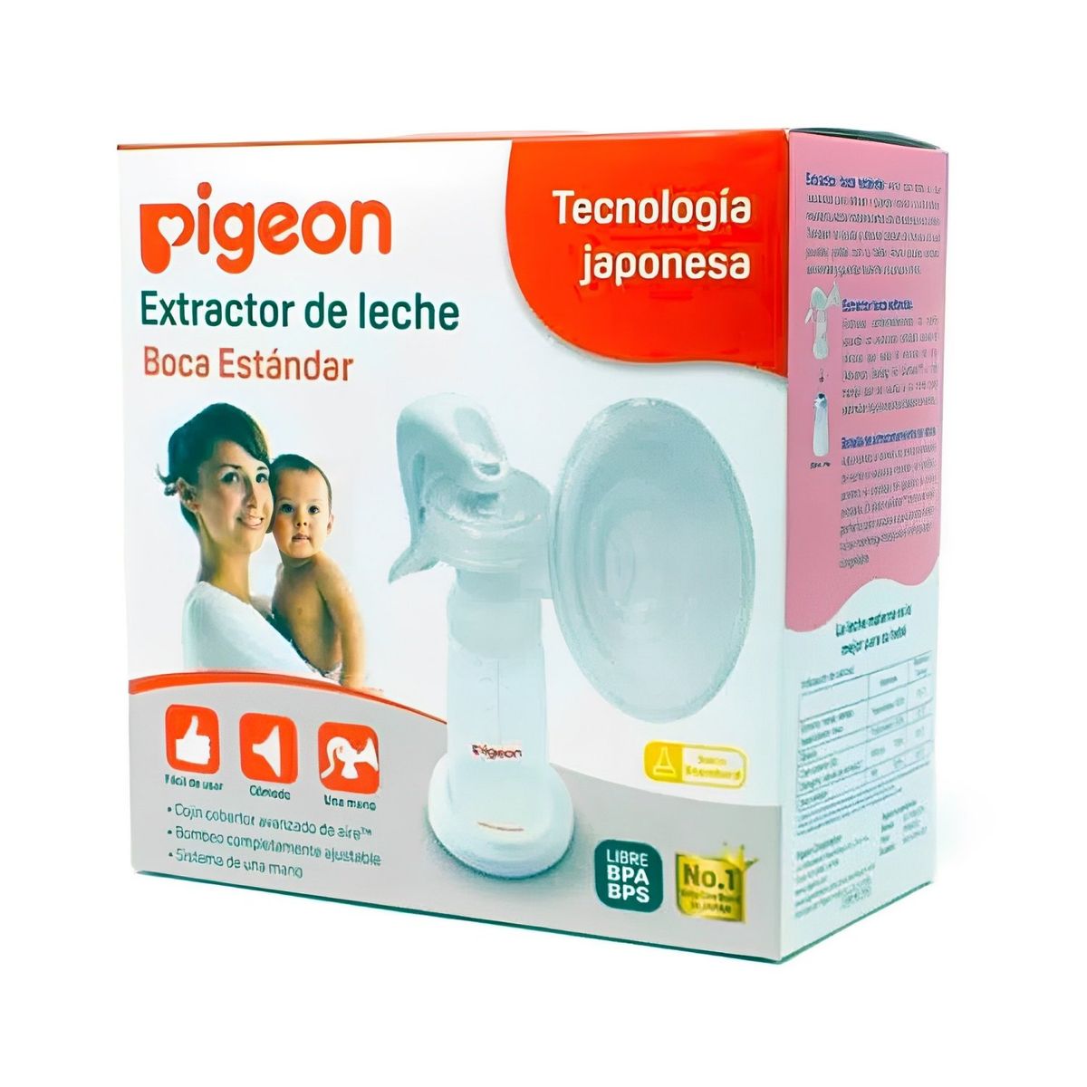 PIGEON - Pigeon Extractor de Leche Manual con Palanca 17412