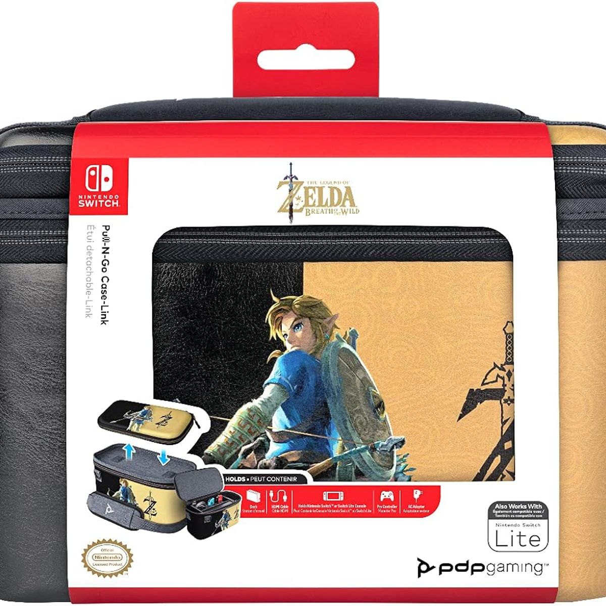 VARIOS - Estuche Nintendo Switch PDP Commuter - Hyrule Hero Link
