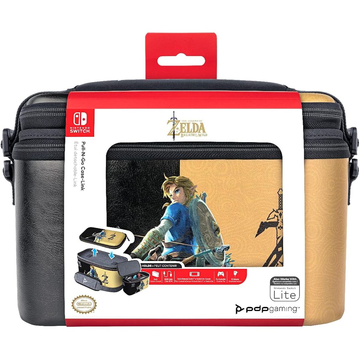 VARIOS - Estuche Nintendo Switch PDP Commuter - Hyrule Hero Link