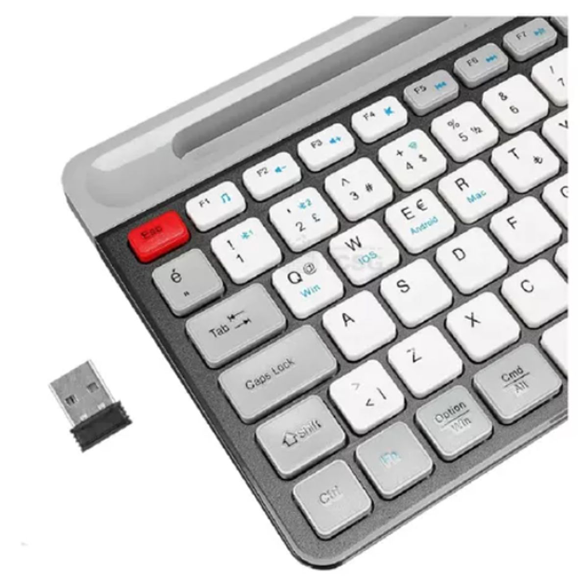 MICRONICS - TECLADO BLUETOOTH RECARGABLE MICRONICS