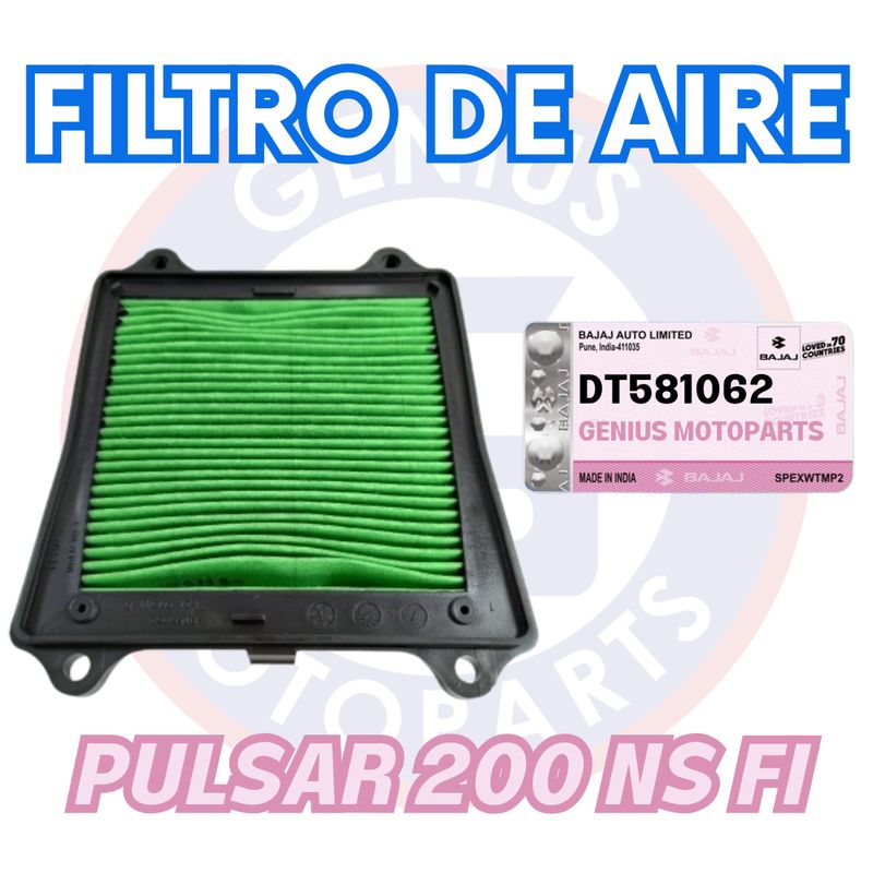 BAJAJ - FILTRO DE AIRE PULSAR 200 NS FI