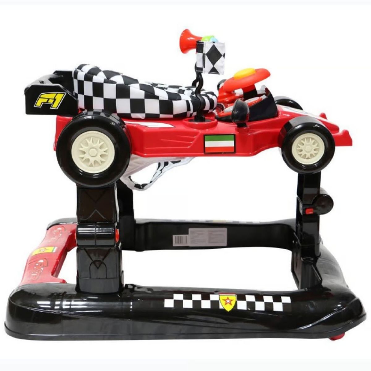 EBABY - Andador y Saltarín para bebe Delmi Rojo