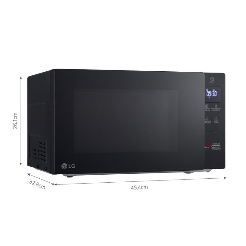 LG - Horno Microondas MS2032GAS 20L con EasyClean LG