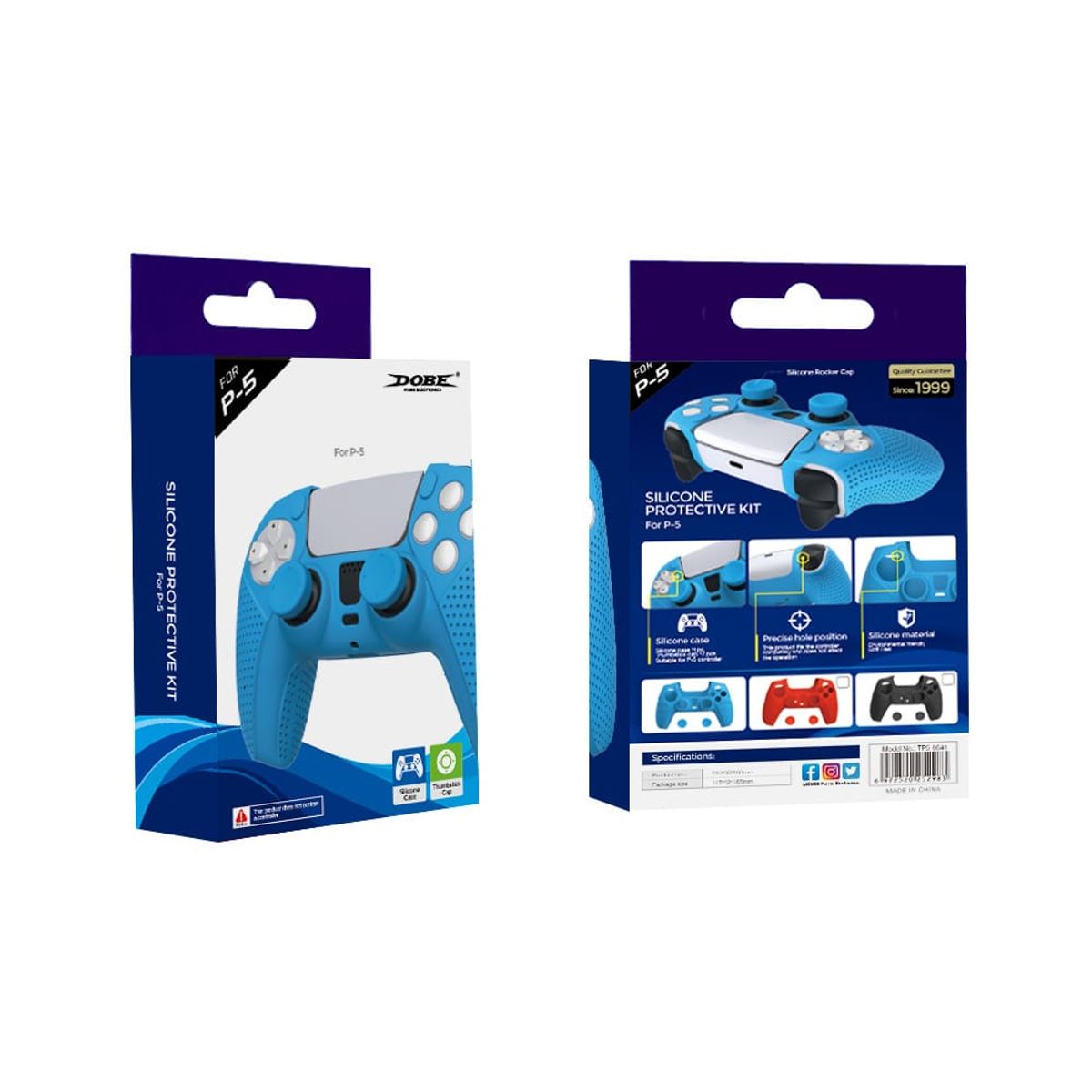 VARIOS - Funda de silicona- protectora para mandos ps5