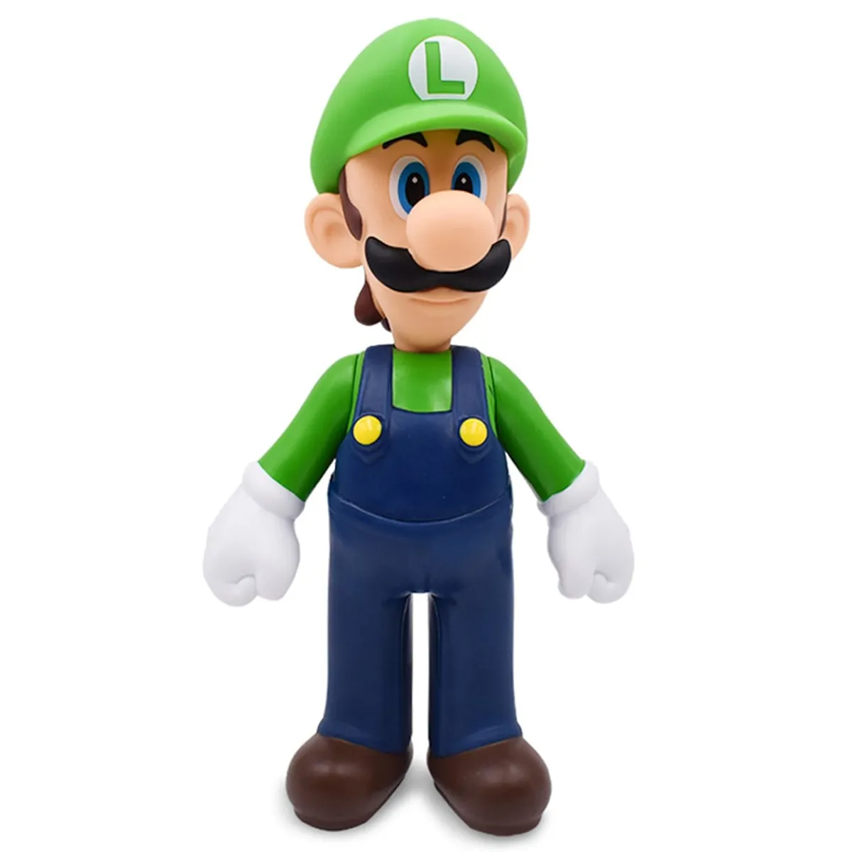 MARIO AND CO - Figura Luigi 12 cm Gorra Verde Calidad PVC
