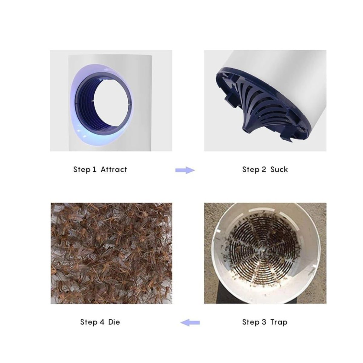 GENERICO - LÁMPARA MATA MOSQUITOS