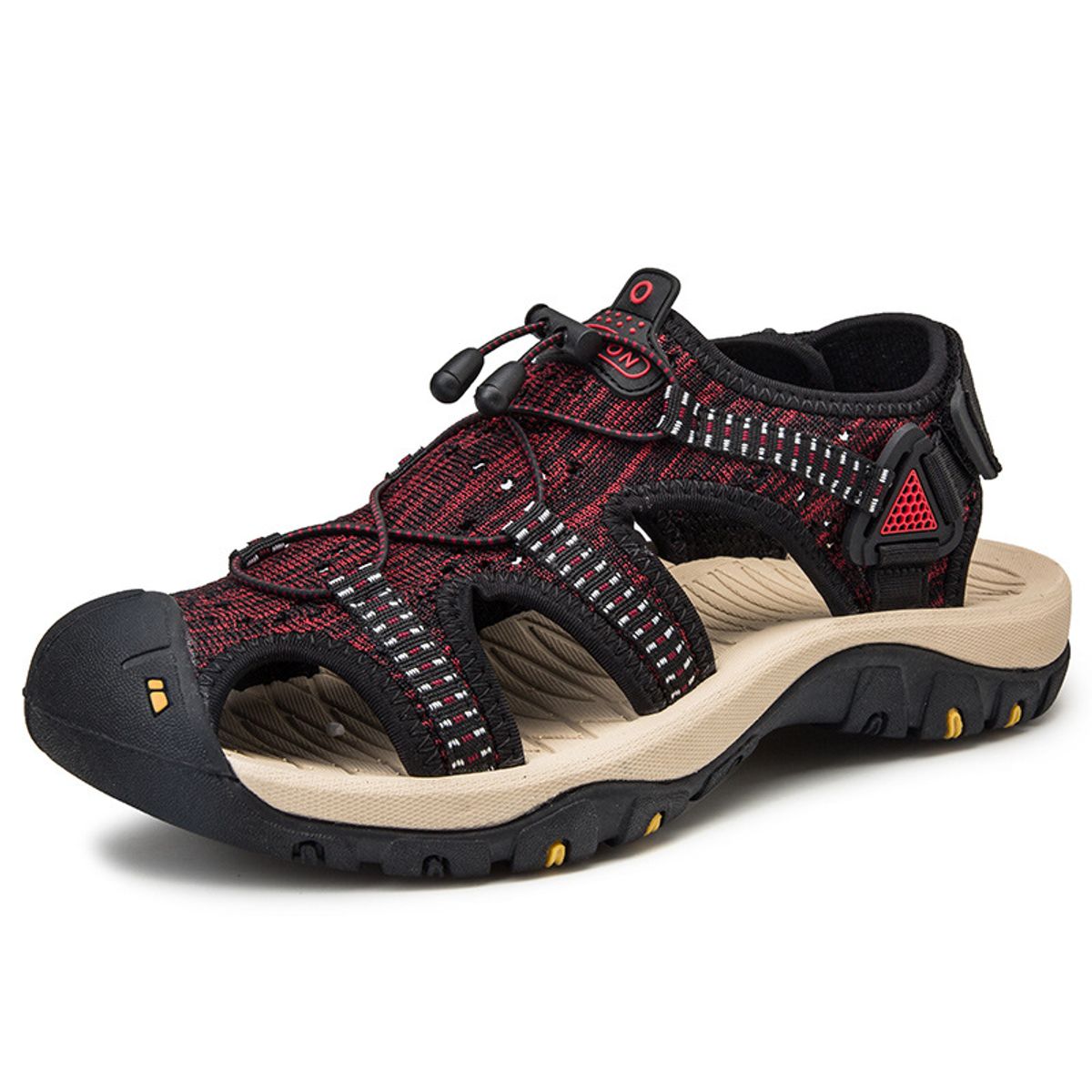 BLWOENS - Zapatillas Sandalias de verano para Hombres - Rojo