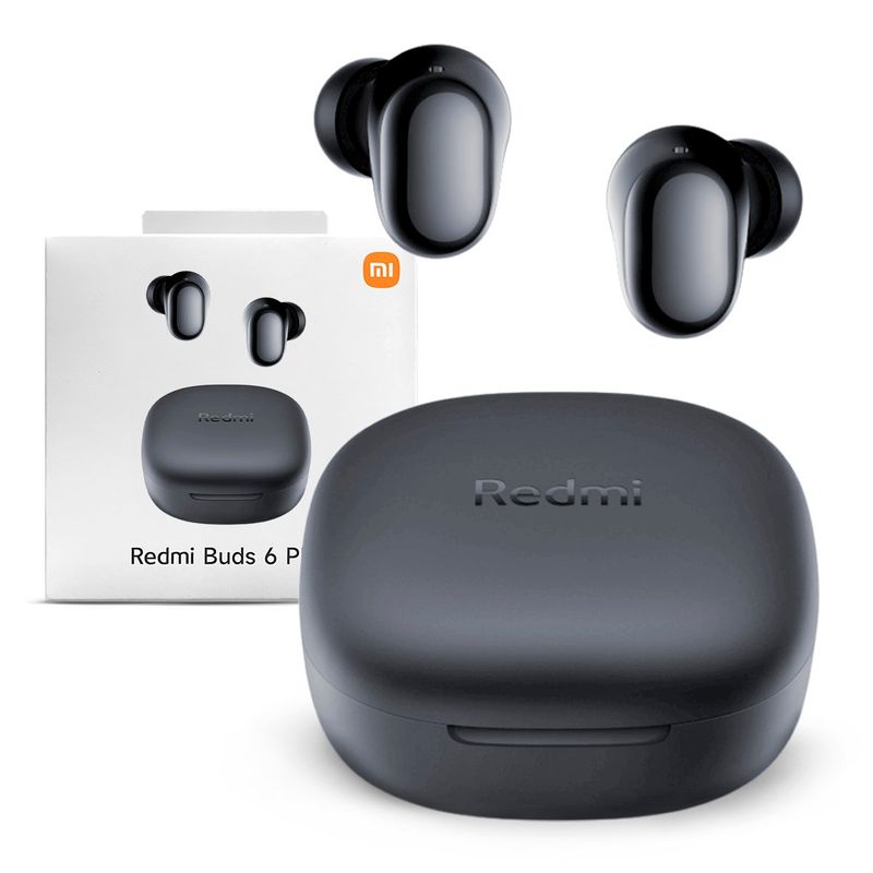 XIAOMI - Audifonos Xiaomi Redmi Buds 6 Play Versión Global Negro