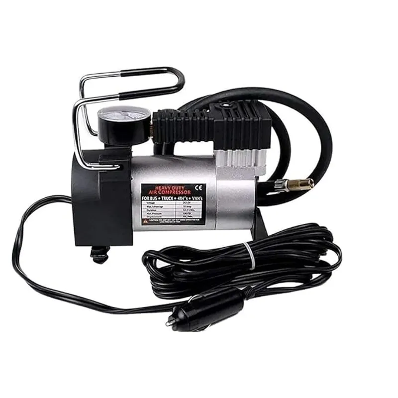 ULTRABYTE - Compresor de Aire Portátil 12V 150 PSI p/Autos y Camionetas