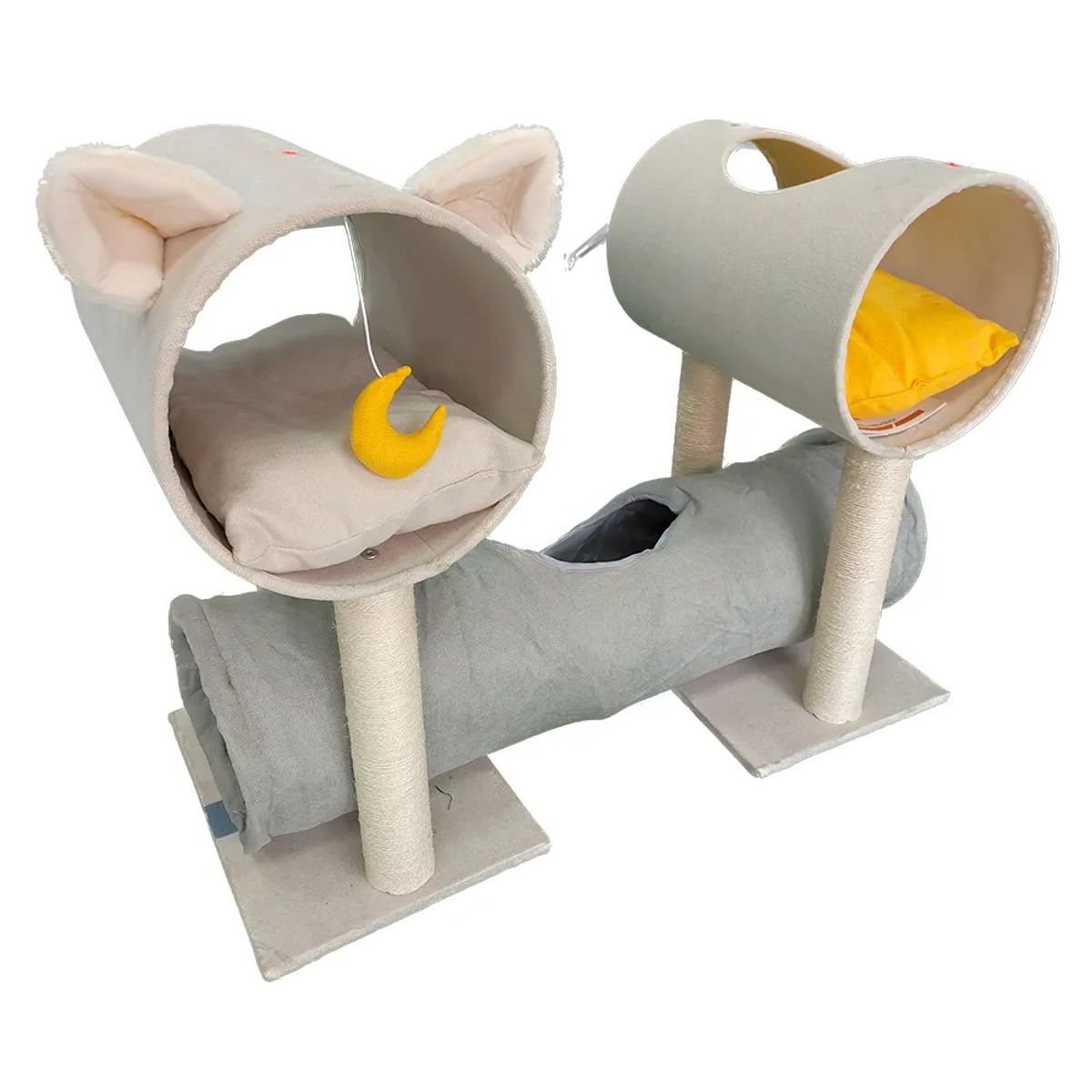 GENERICO - Rascador Gimnasio para gato túnel