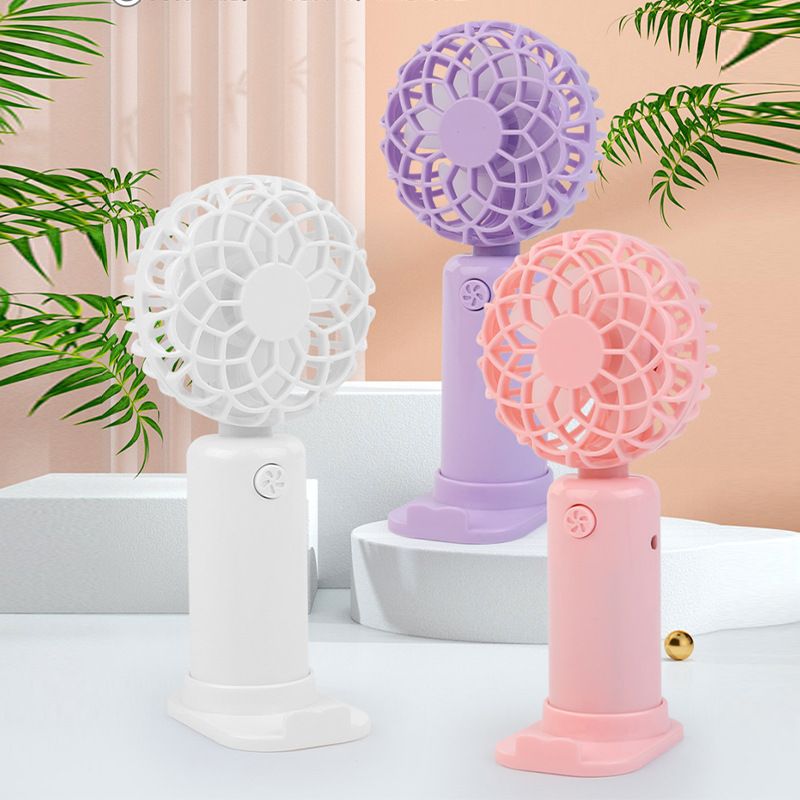 GENERICO - Mini Ventilador de mano portatil pequeño - Blanco