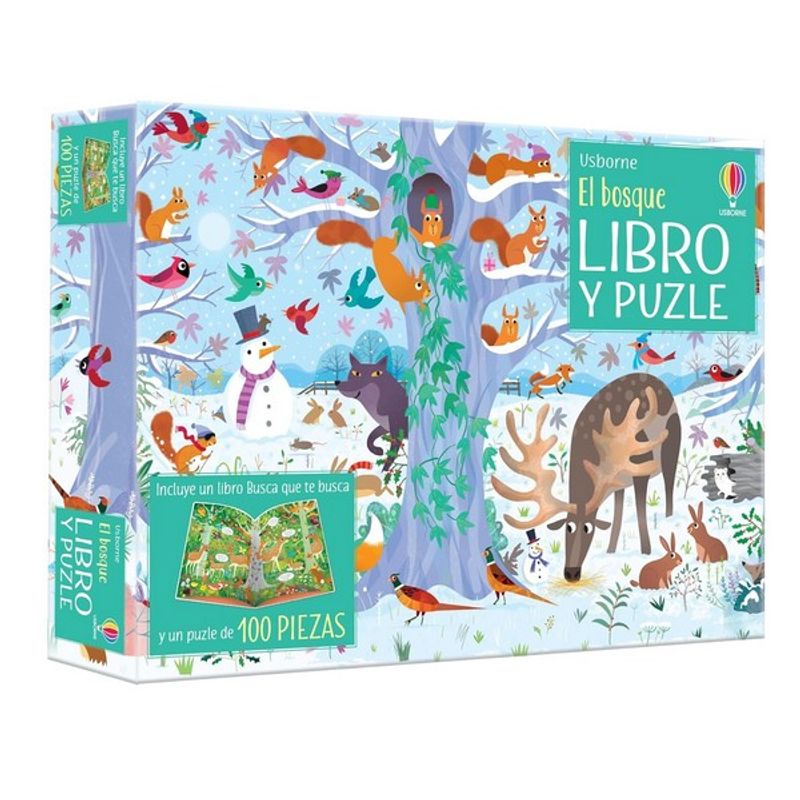 GENERICO - EL BOSQUE LIBRO Y PUZLE  Rompecabezas