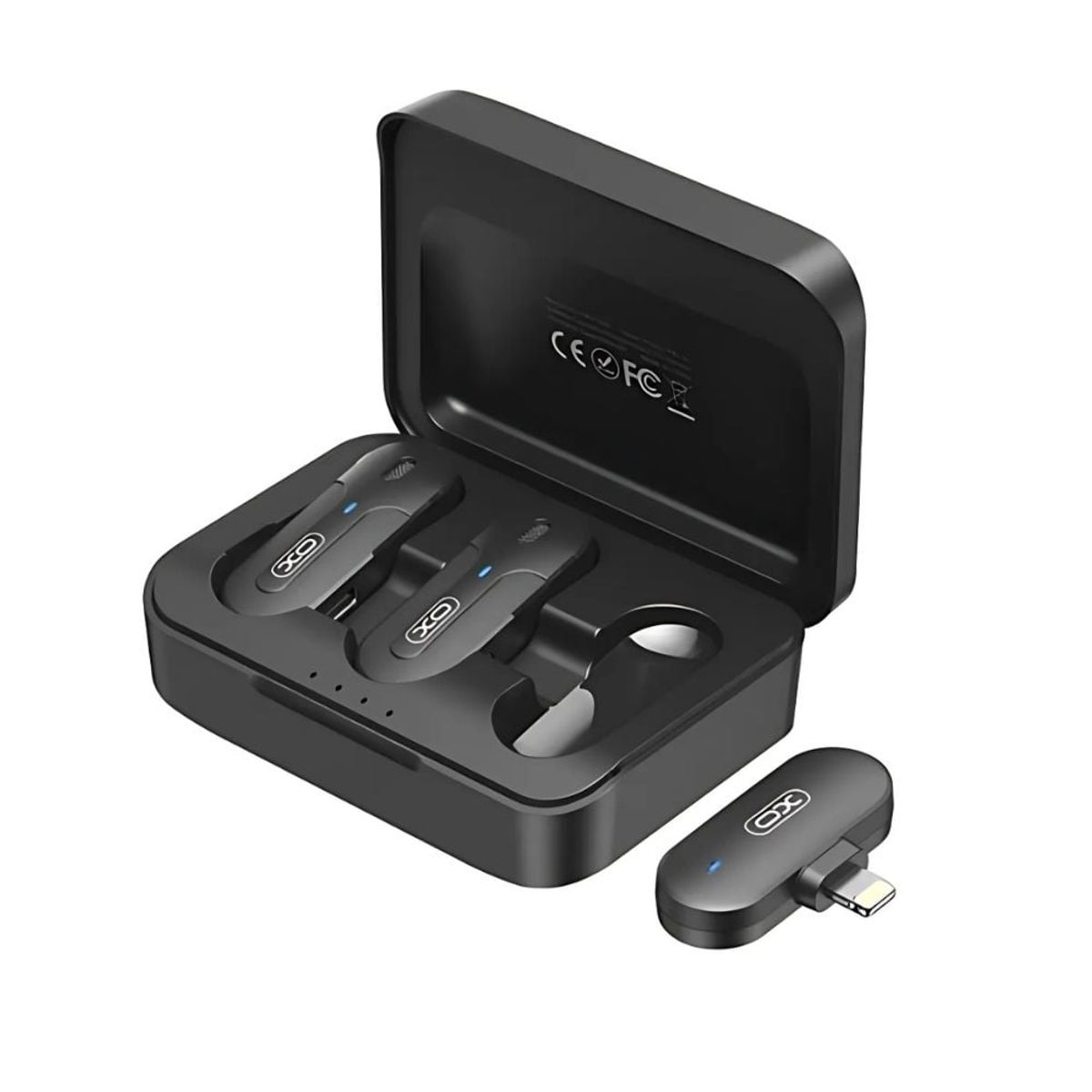 XO SIMPLE IS BEAUTY - Micrófono multimedia inalámbrico XO-MKF09A Lightning Doble