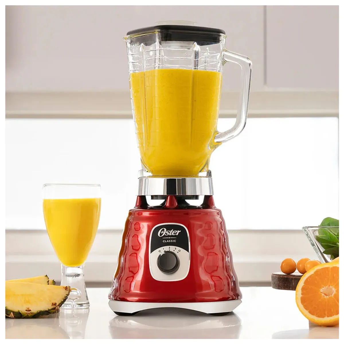 OSTER - Licuadora clásica Oster 3 velocidades con perilla ergonómica BLST4126R