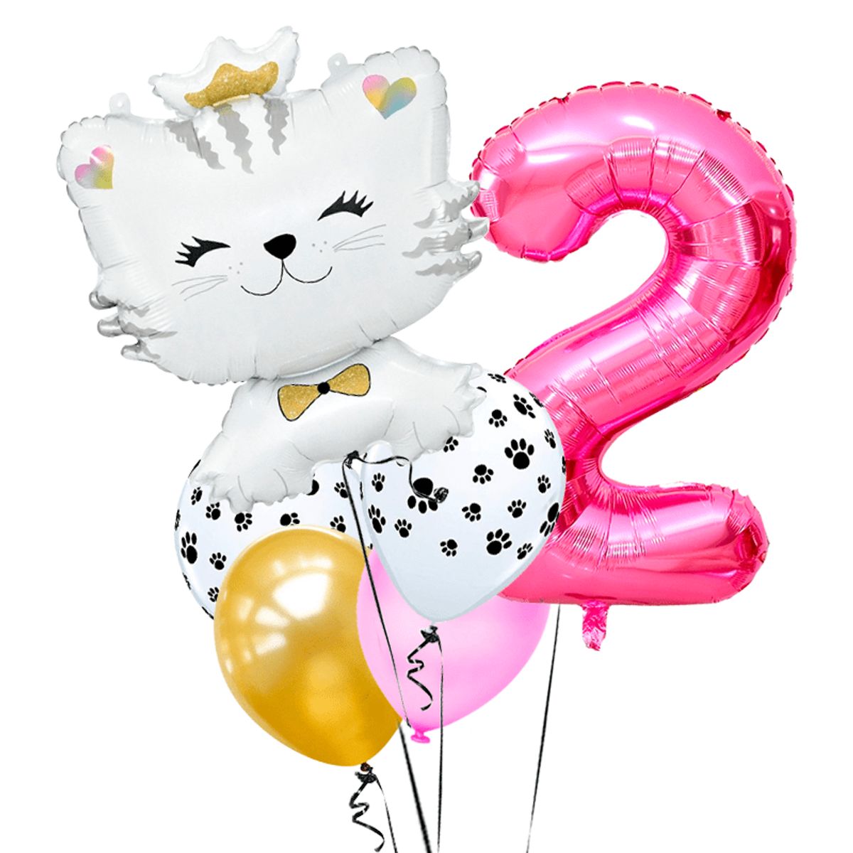 GENERICO - Set de globos de gato