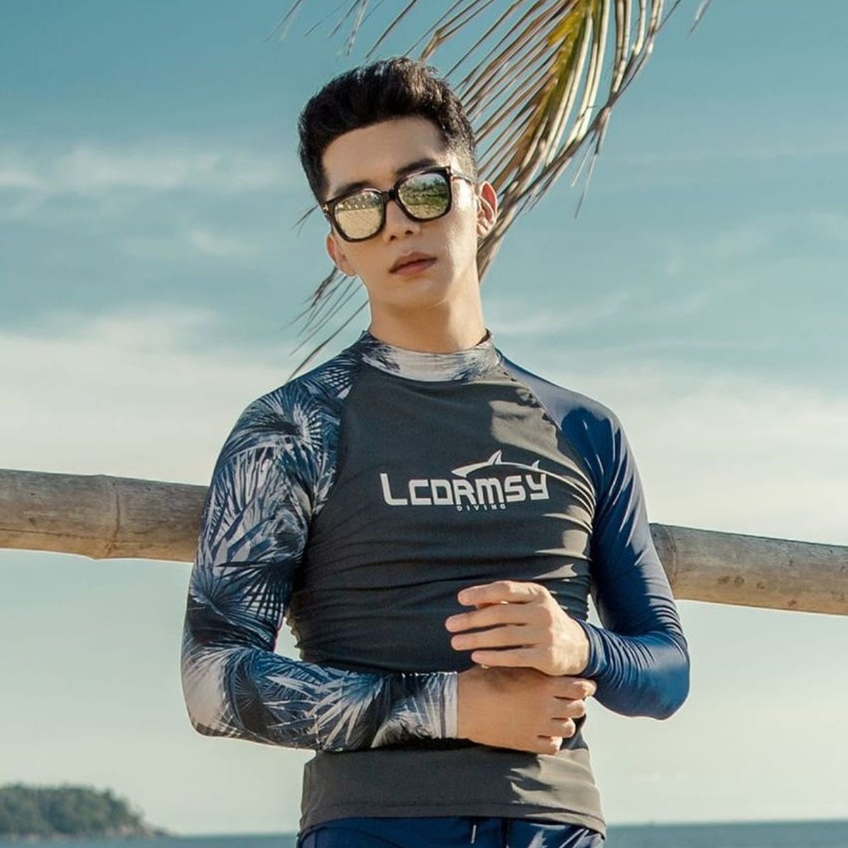 IMPORTADO MC - POLO SURF MANGA LARGA UPF 50+