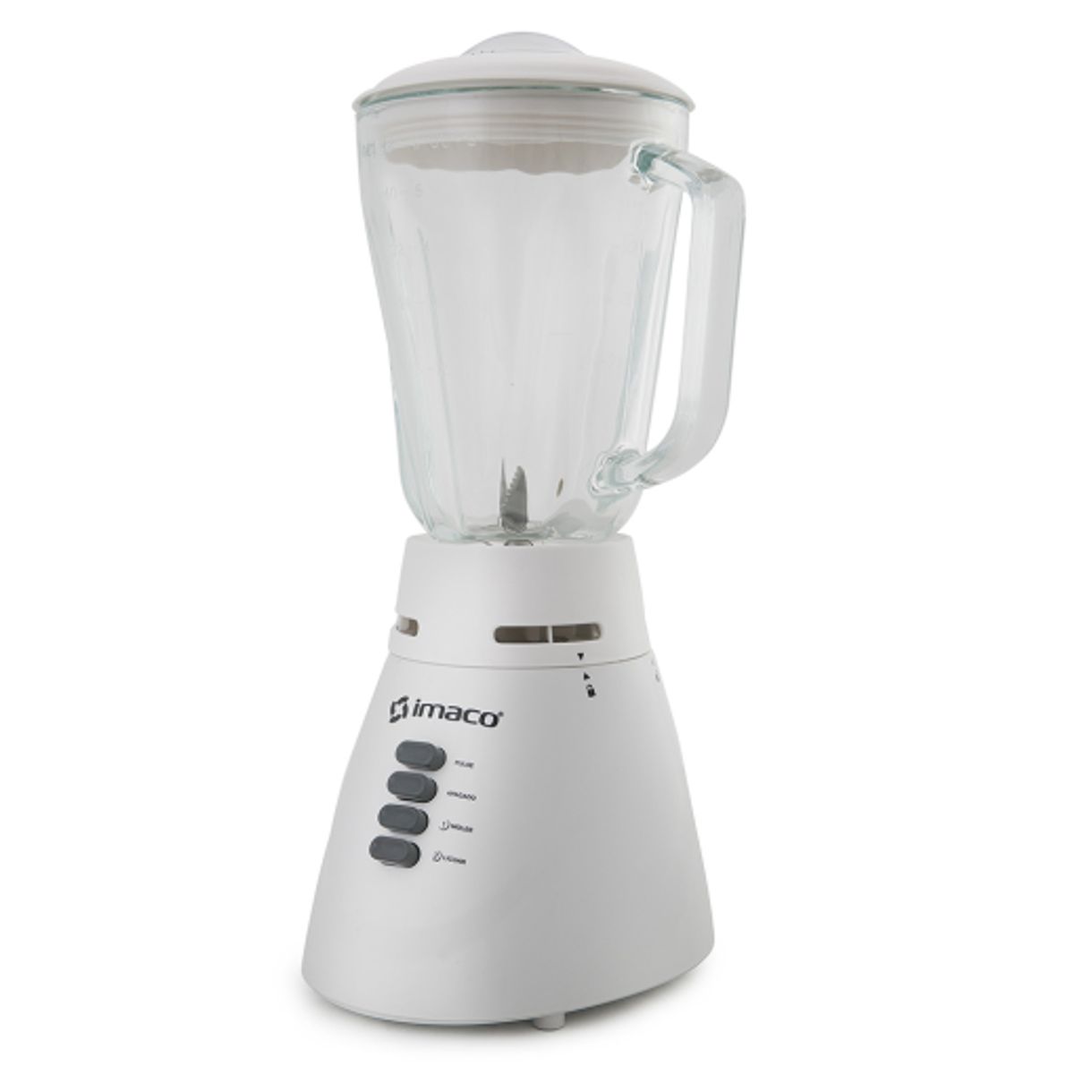 Imaco - Licuadora Imaco con Vaso de Vidrio BL4125V  Blanco