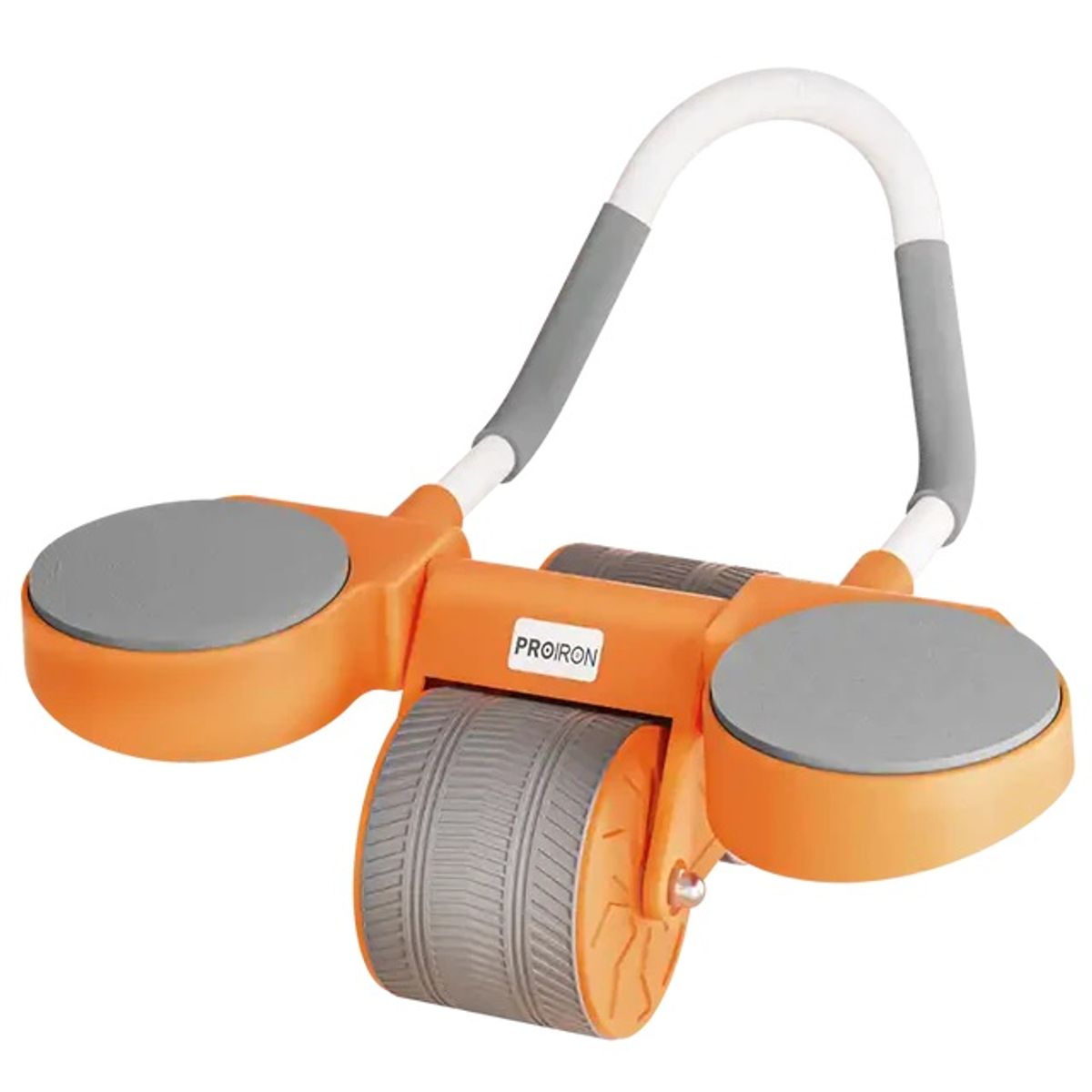 PROIRON - Rodillo abdominal con Rebote Automático - Naranja