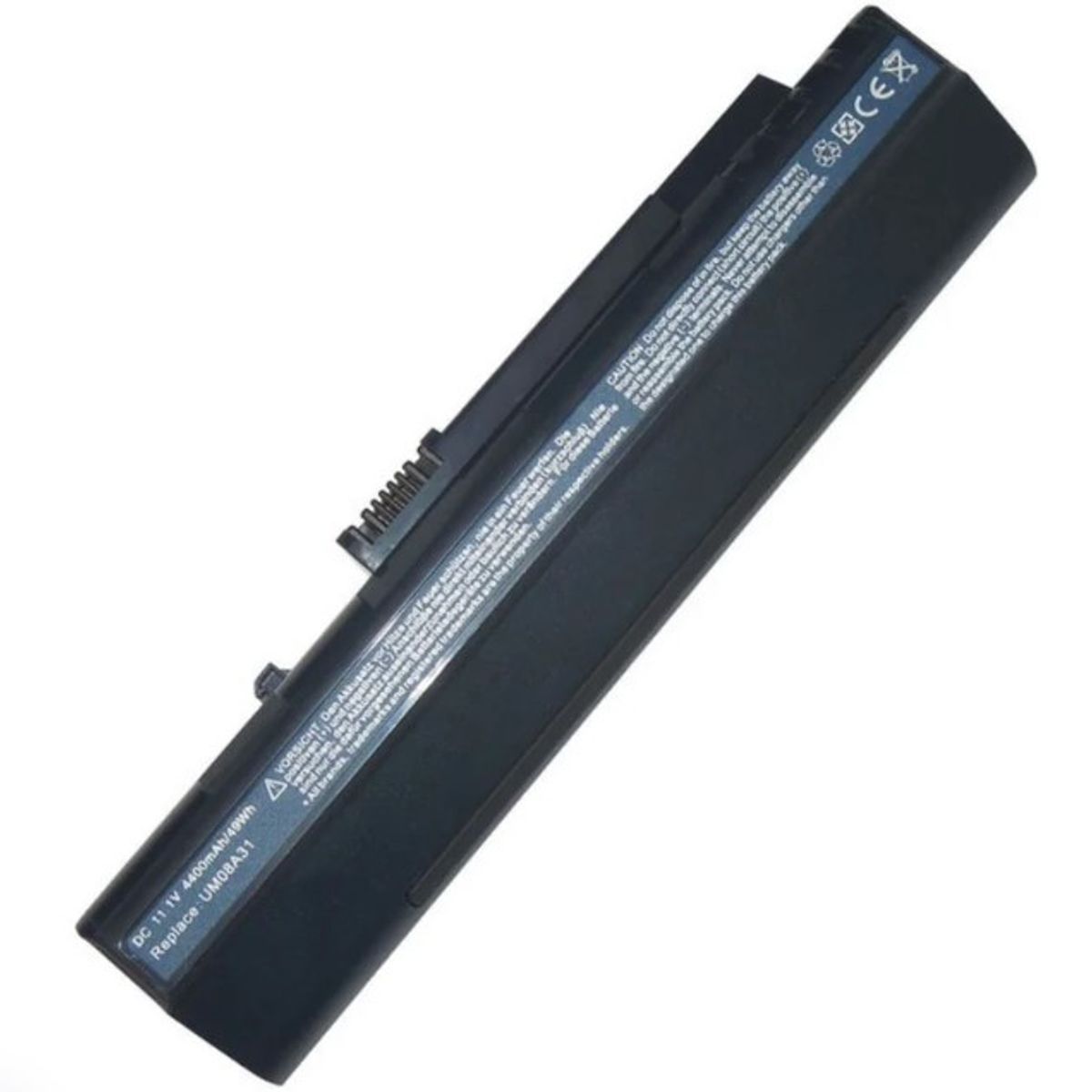 GENERICO - BATERIA PARA LAPTOP ACER ONE ZG5,A110,A150, UM08B74 EXTERNA 6 CELDAS