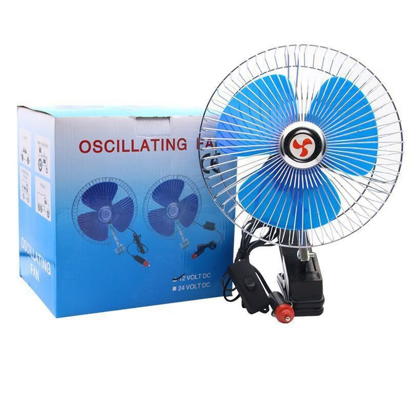 GENERICO - Ventilador Pequeño Portátil Para Auto De 12V