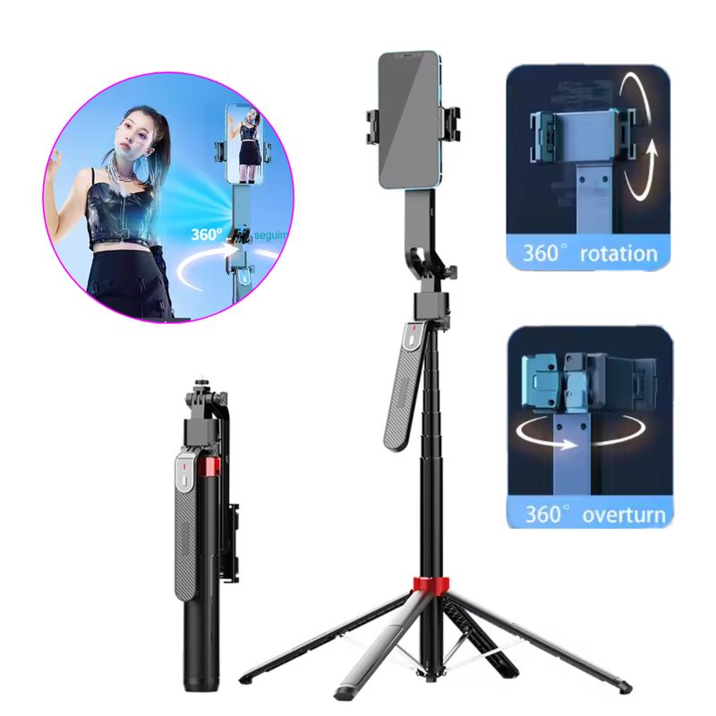 SEISA - Tripode Inteligente Selfie Stick Bluetooth Seguimiento 180m WEP-Q185