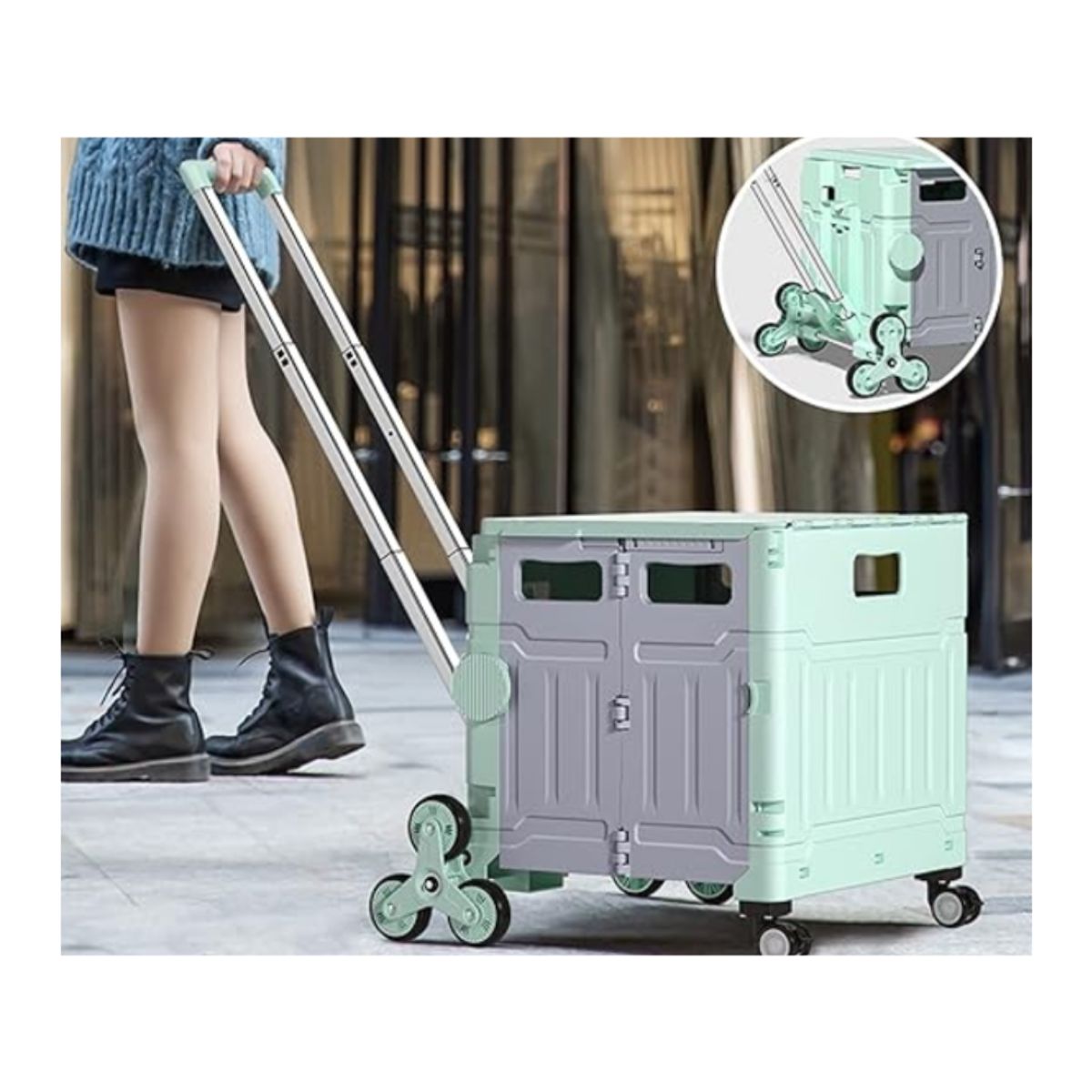 GENERICO - CARRITO PLEGABLE MULTIFUNCIÓN