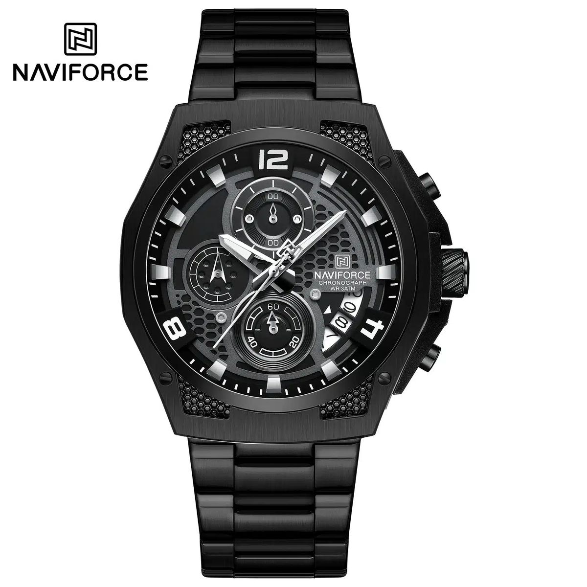 NAVIFORCE - Reloj Naviforce Elegante Negro - NAV - 105