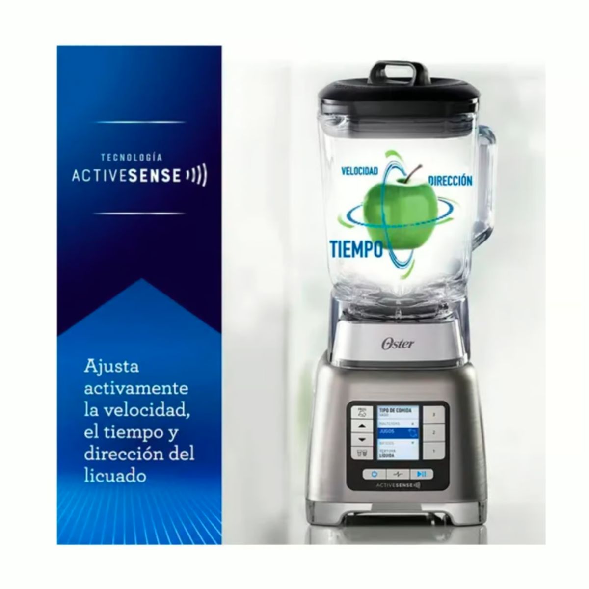 OSTER - Licuadora Oster BLSTTDGNBG ActiveSense con Blend N Go