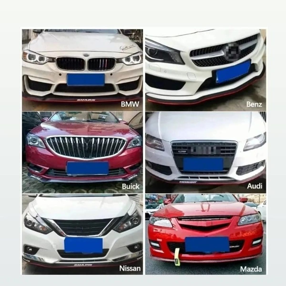 GENERICO - Lip Faldon Moldura Spoiler Recortable Flexible universal