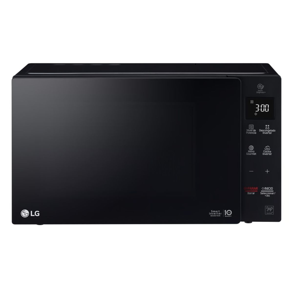 LG - Horno Microondas MH6536GIS 25L con EasyClean LG