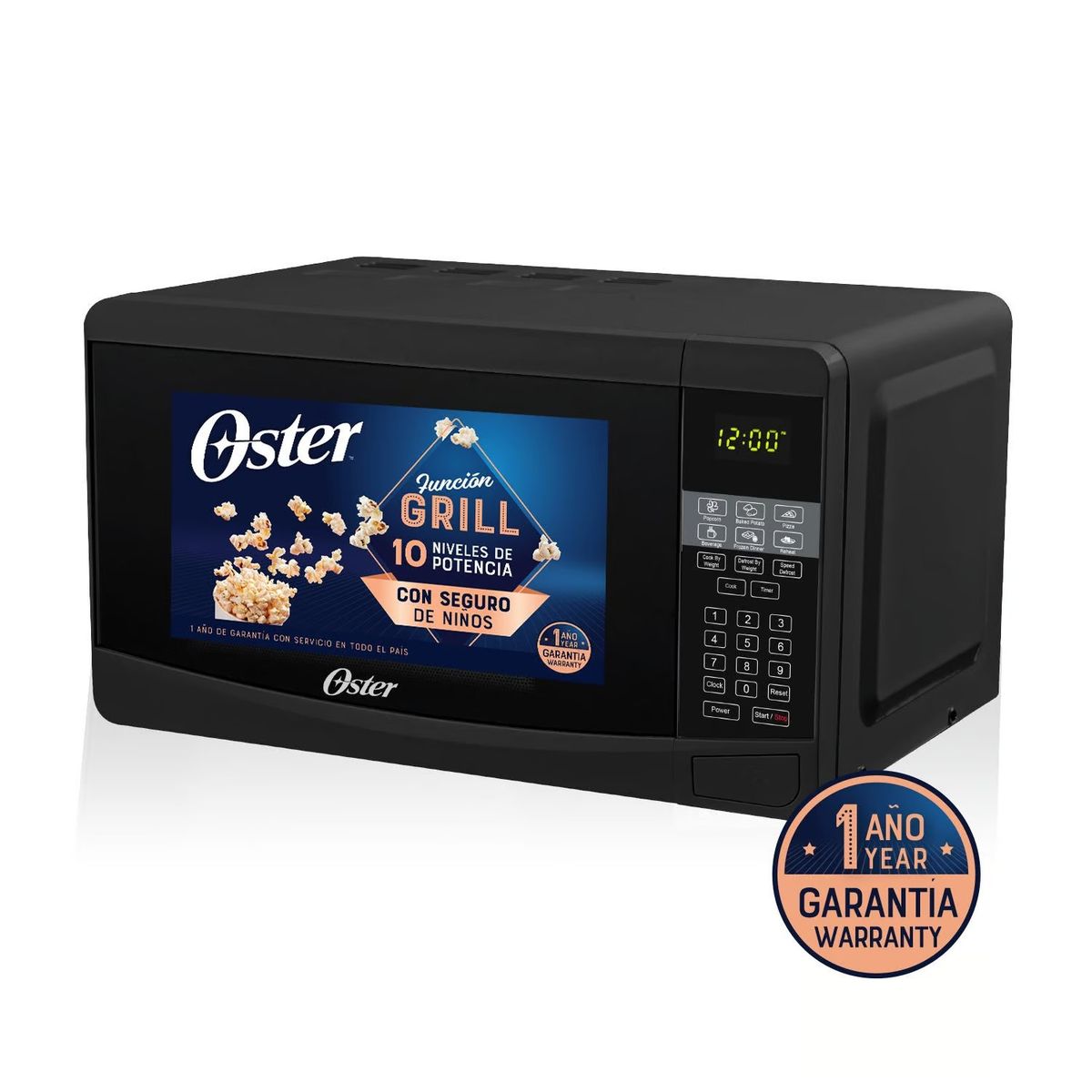 OSTER - Horno Microondas Oster 20 Lt POGKEW2702G Negro