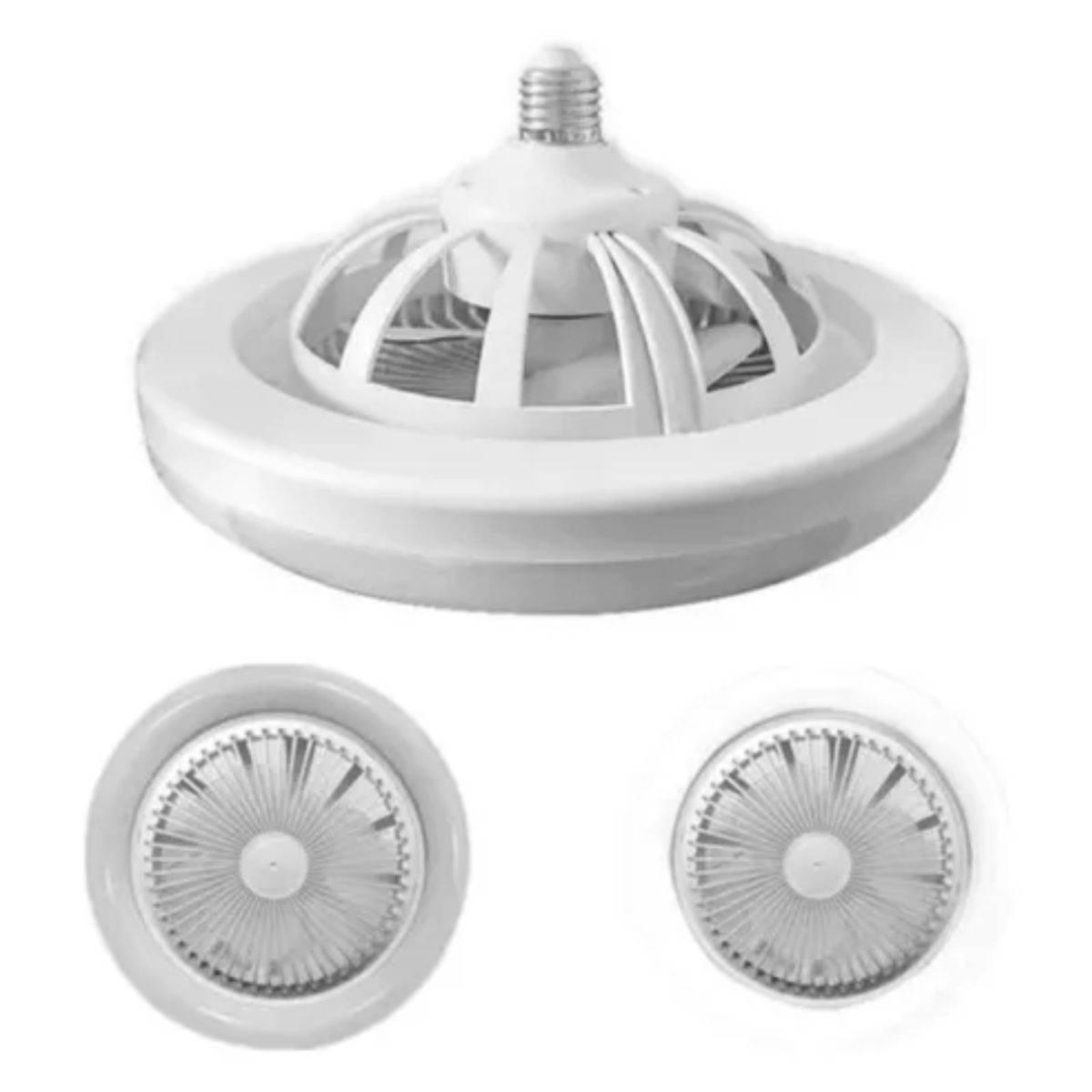 SEISA - Foco Ventilador LED Ahorrador Control de Comedor Dormitorio Aromas