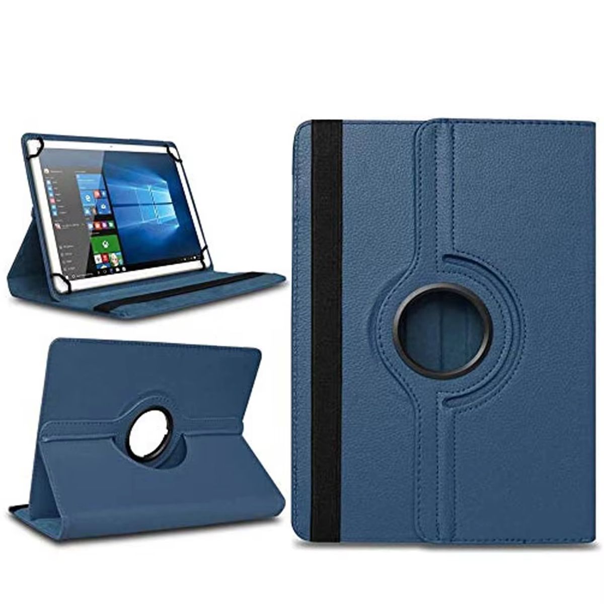 GENERICO - Funda Protector Giratorio Para Tablet Hyundai Plus Hytab 10WB2 10.1
