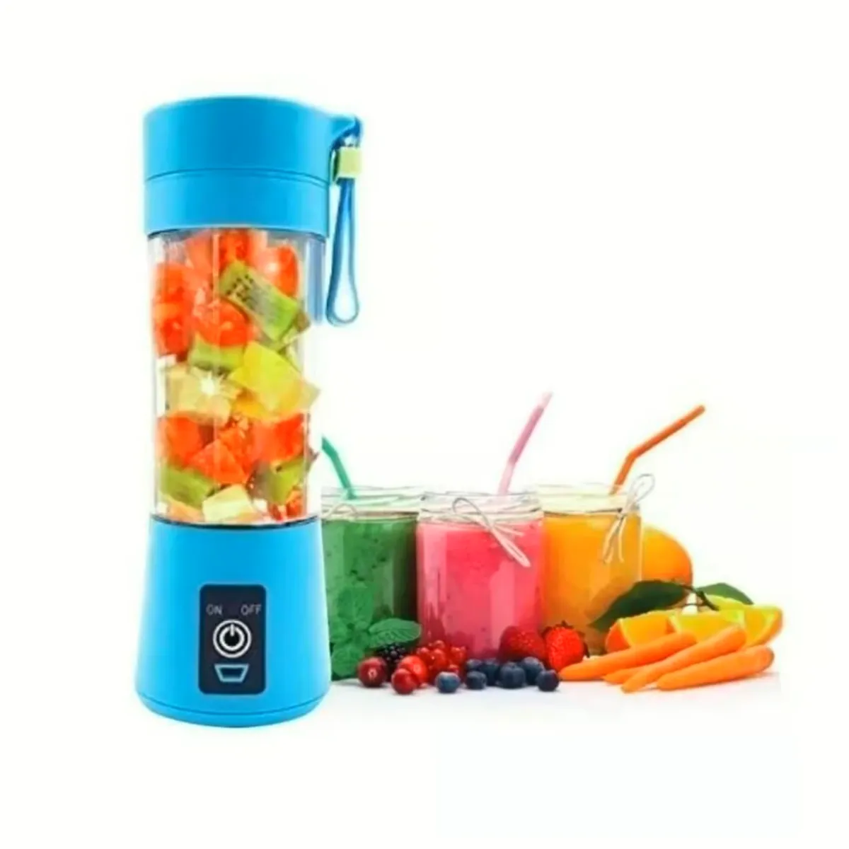 GENERICO - Mini Licuadora Portátil para Batidos Recargable