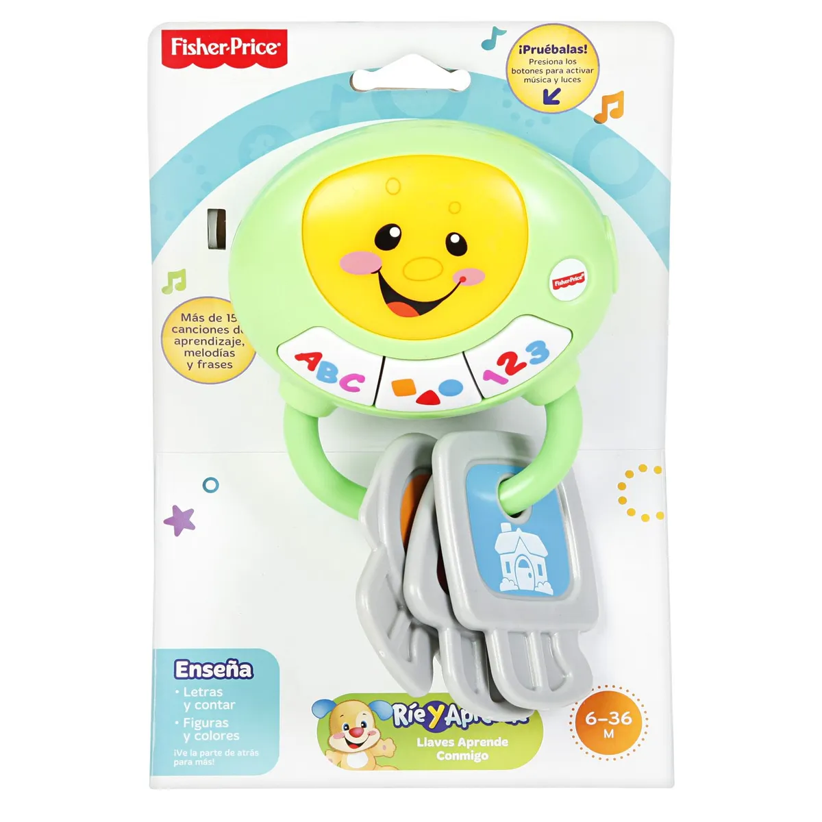 FISHER PRICE - Juguete Bebé Llaves Aprende Conmigo Fisher Price