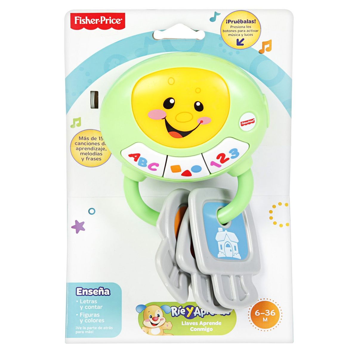 FISHER PRICE - Juguete Bebé Llaves Aprende Conmigo Fisher Price