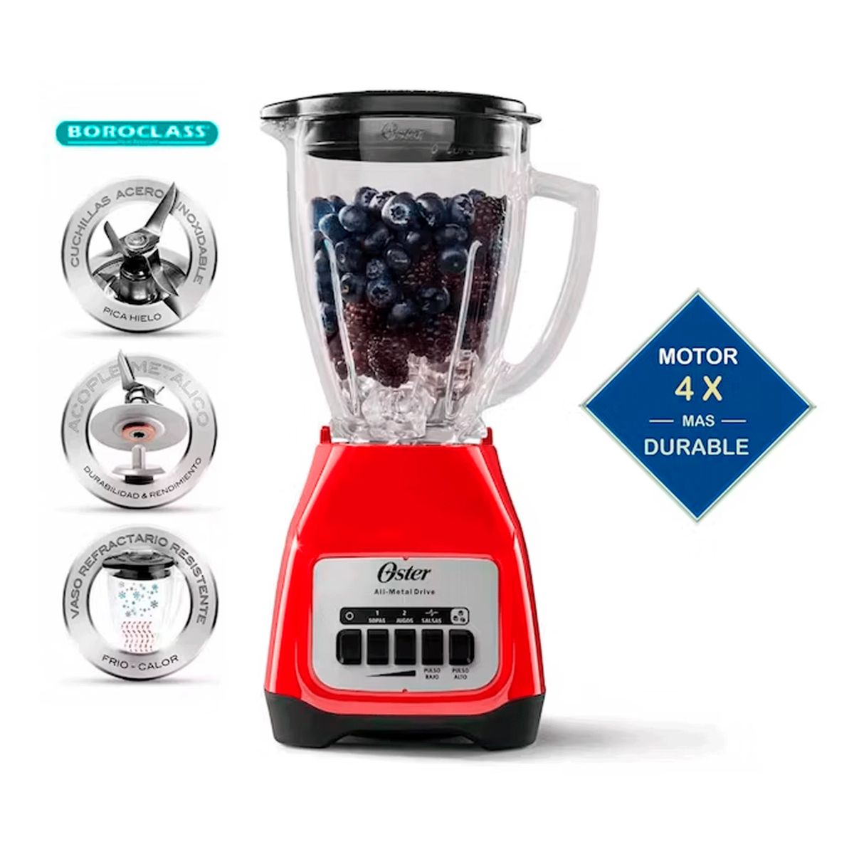 OSTER - LICUADORA  OSTER 2V.  BLSTKAG-RPB