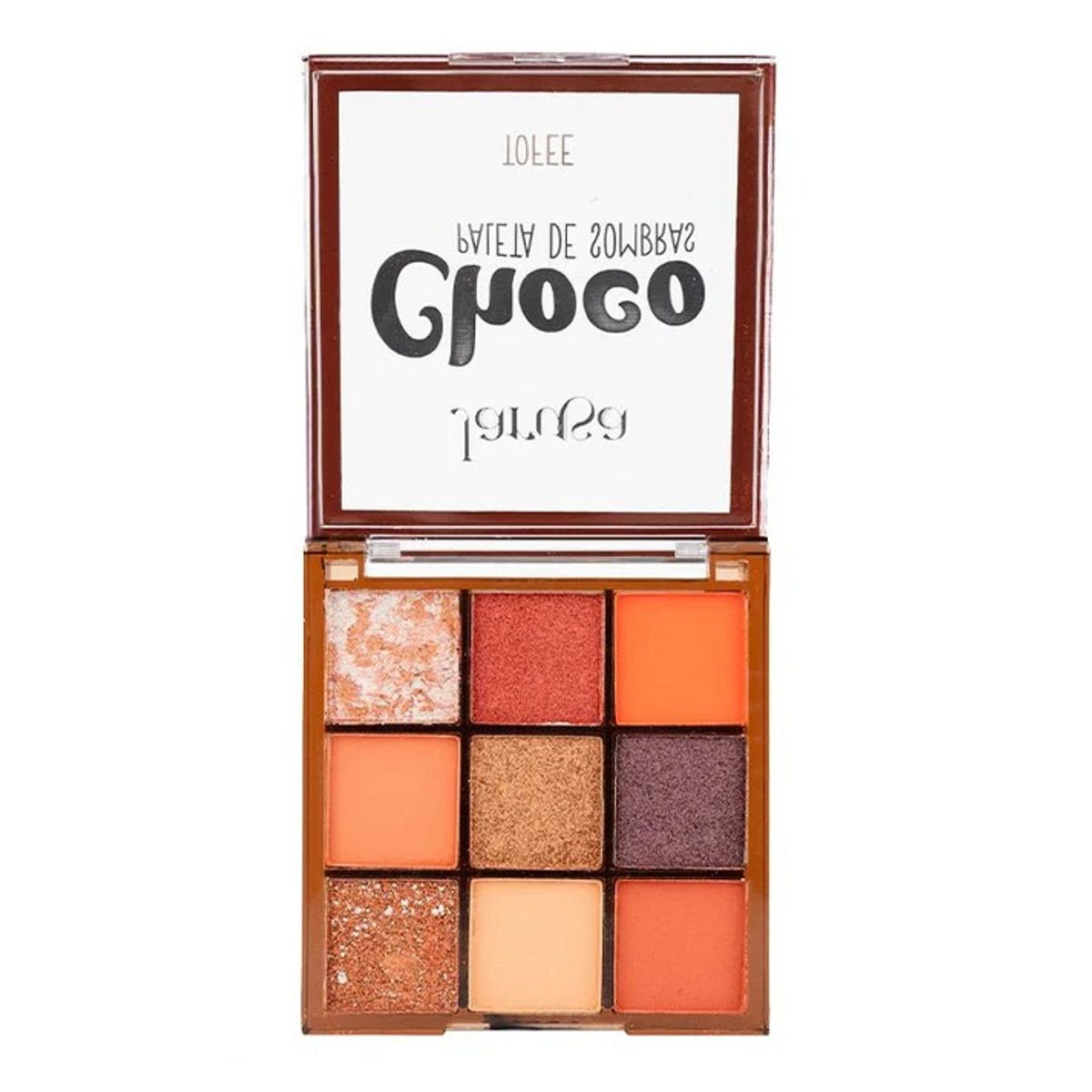 GENERICO - Paleta de 9 sombras Choco Jarusa Tono 2