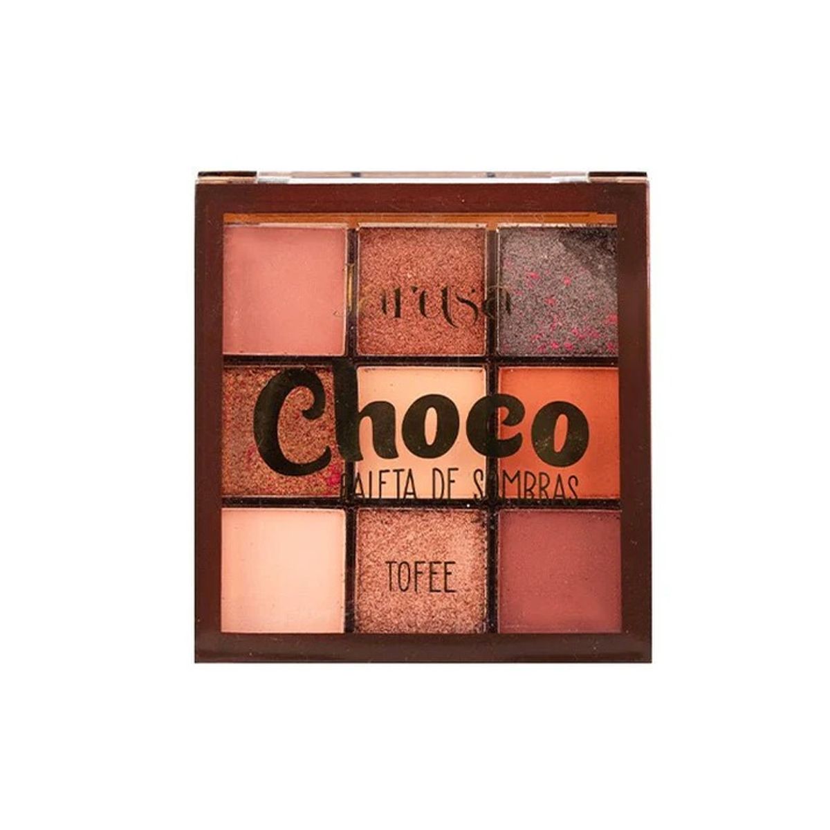 GENERICO - Paleta de 9 sombras Choco Jarusa Tono 3