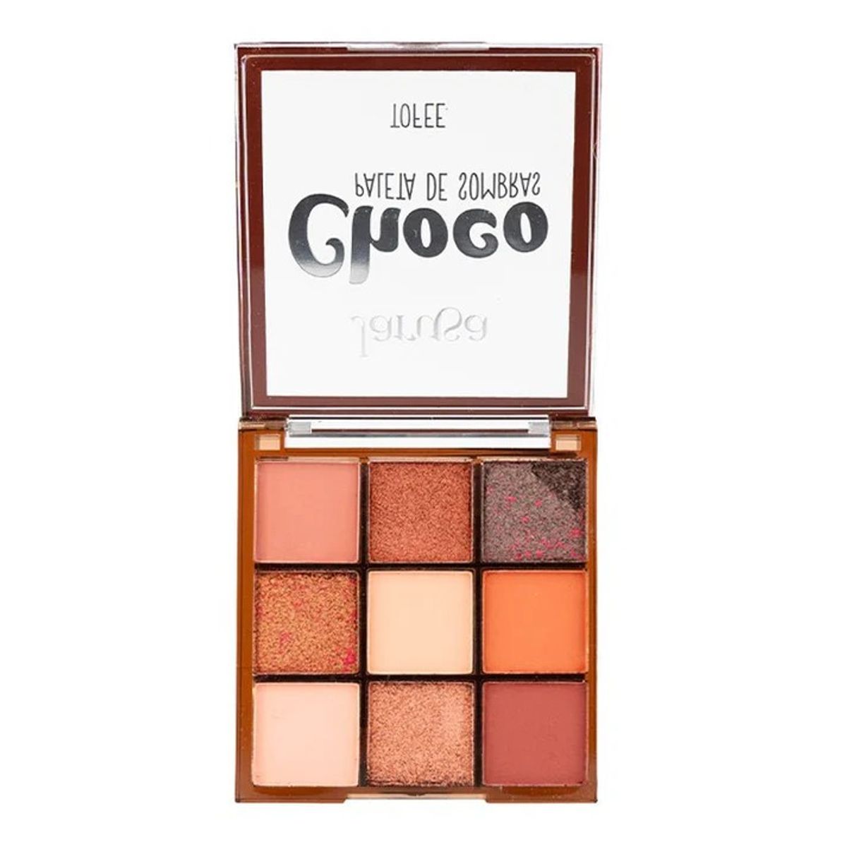 GENERICO - Paleta de 9 sombras Choco Jarusa Tono 3