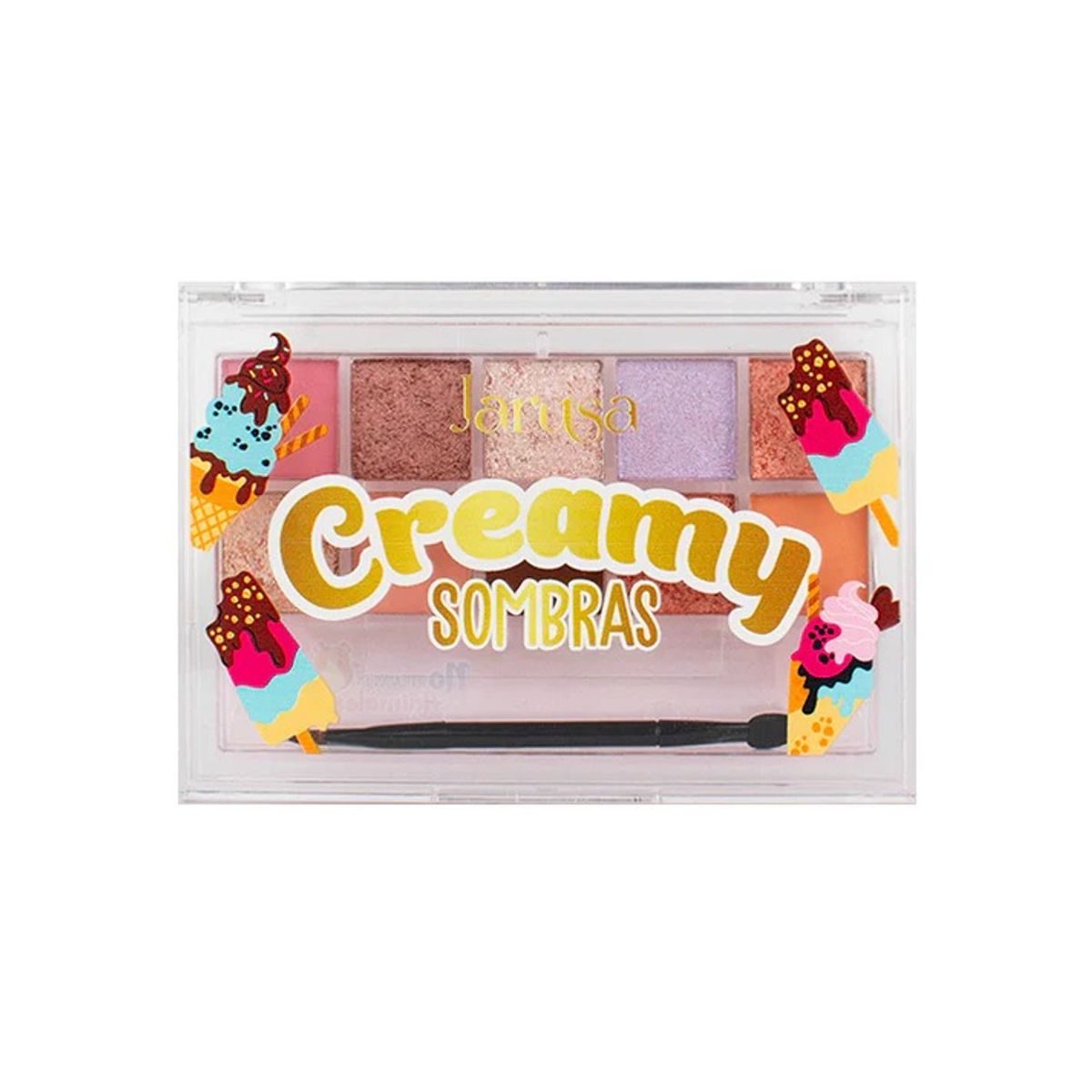 GENERICO - Creamy Mini Paleta de sombras Jarusa Tono 1