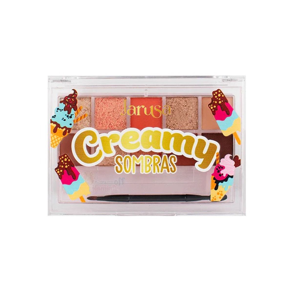 GENERICO - Creamy Mini Paleta de sombras Jarusa Tono 2